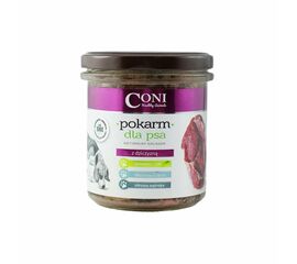Pokarm dla psa z dziczyzną w słoiku 300g
