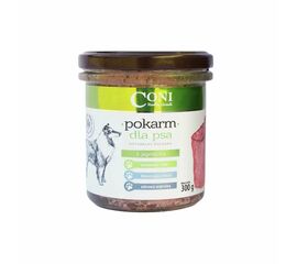 Pokarm dla psa z jagnięciną w słoiku 300g
