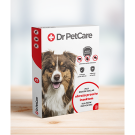 DrPetCare MAX Biocide Collar Obroża na pchły i insekty dla psa rasy dużej 75 cm