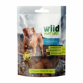 Wild Nature Chips Wołowina 70g naturalny przysmak dla psa