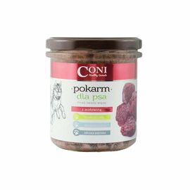 Pokarm dla psa z wołowiną w słoiku 300g