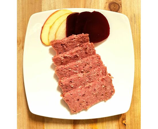 kaczka z jabłkiem i burakiem