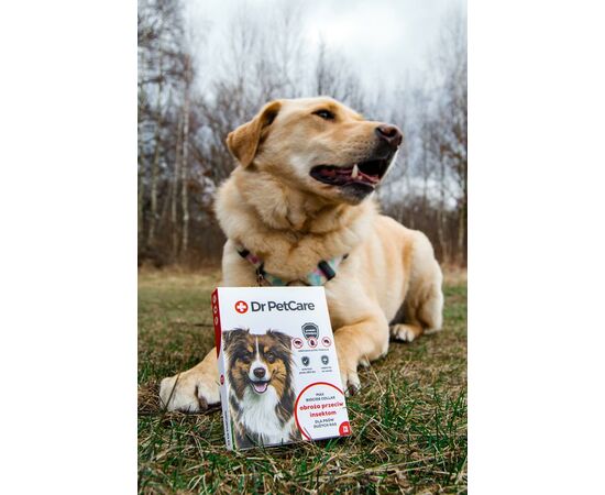 DrPetCare MAX Biocide Collar Obroża na pchły i insekty dla psa rasy dużej 75 cm