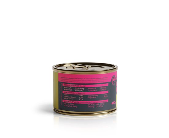 Bezzbożowa mokra karma - wieprzowina ze szpinakiem 410 g Bezzbożowa mokra karma - wieprzowina ze szpinakiem 410 g