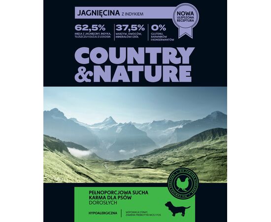 Lamb with Turkey Recipe 9 kg jagnięcina z indykiem dla psów wszystkich ras