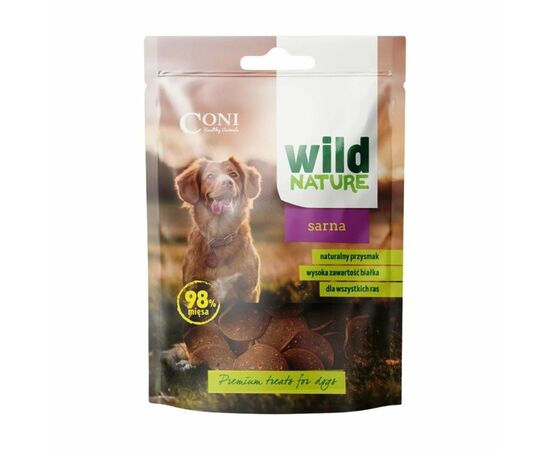 Wild Nature Chips Sarna 70g naturalny przysmak dla psa